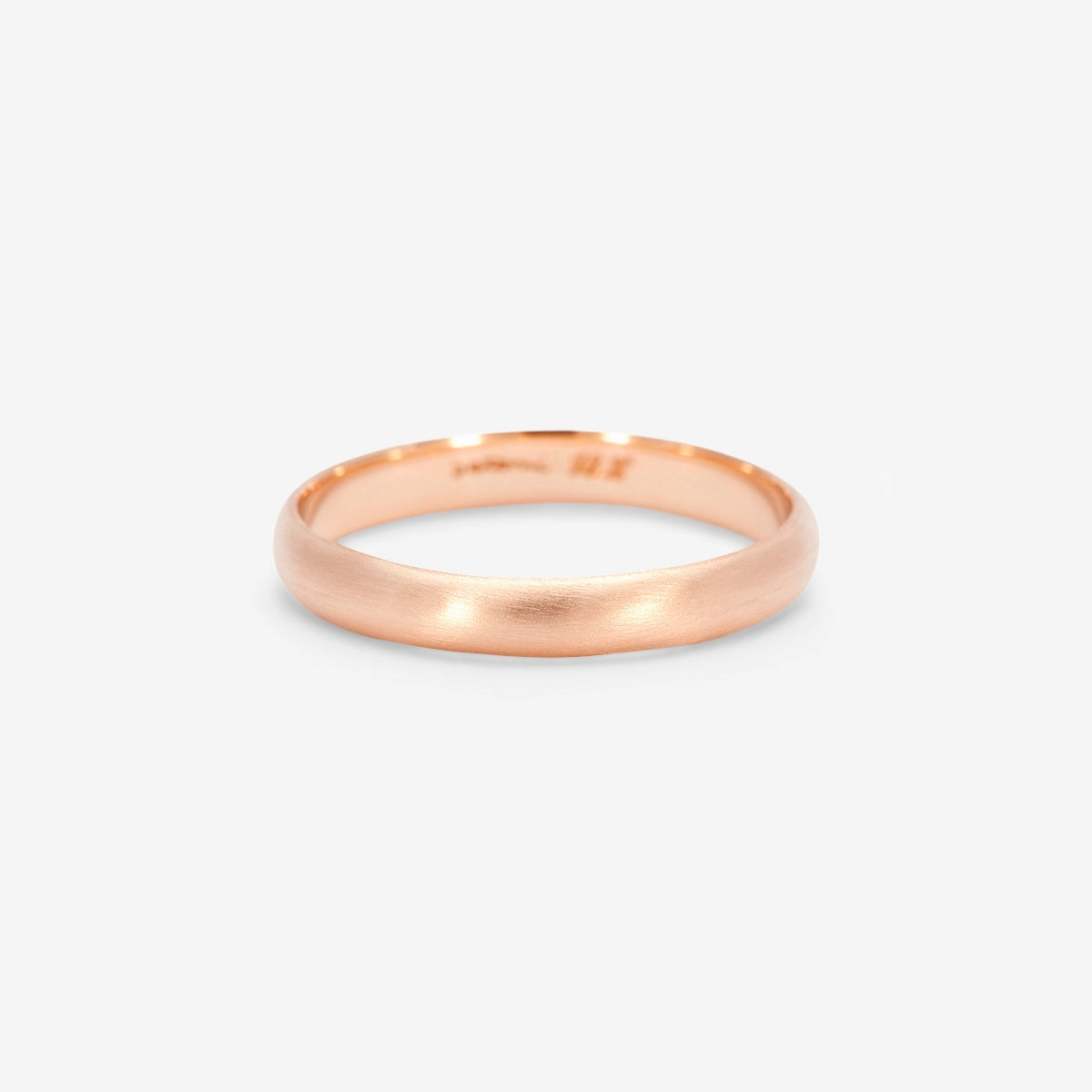 3mm Rounded Bare Band | R11201