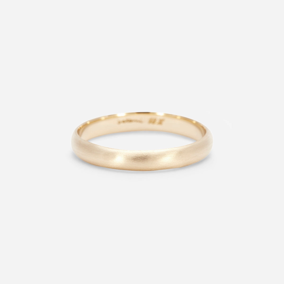 3mm Rounded Bare Band | R11201