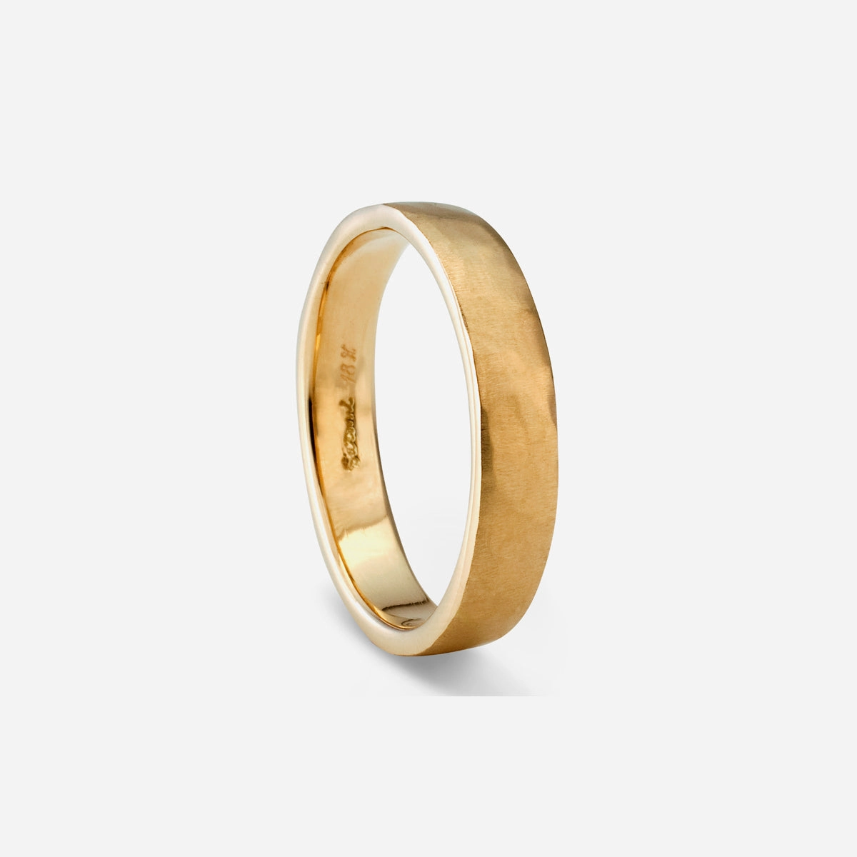 4.2mm Signature Hammered Band | MR0107