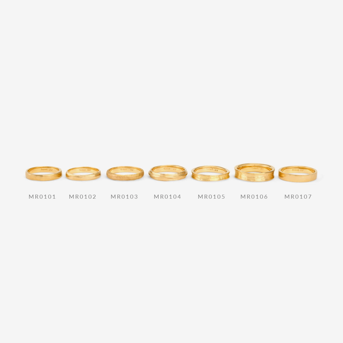 4.2mm Signature Hammered Band | MR0107