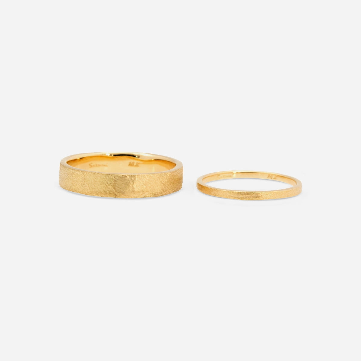 4.2mm Square Gilded Band | MR0117