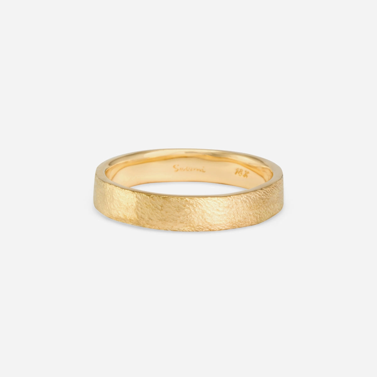 4.2mm Square Gilded Band | MR0117
