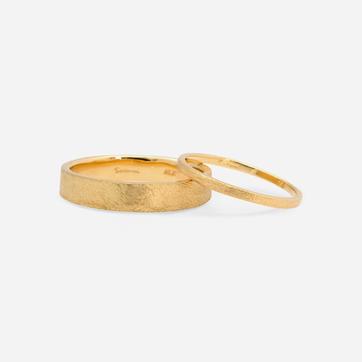 4.2mm Square Gilded Band | MR0117