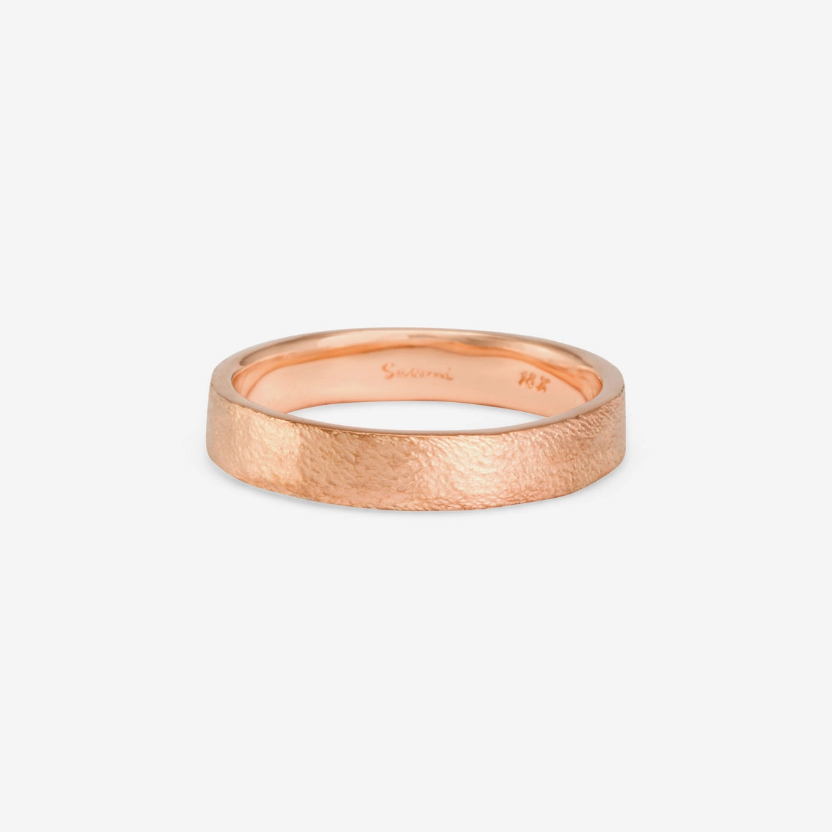 4.2mm Square Gilded Band | MR0117