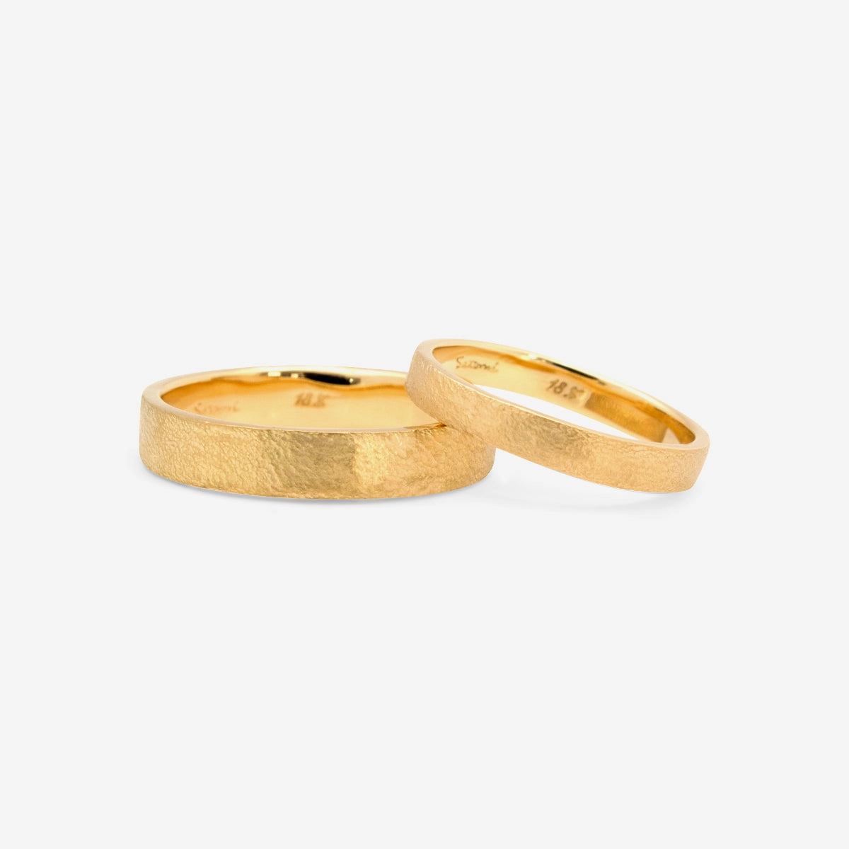 4.2mm Square Gilded Band | MR0117