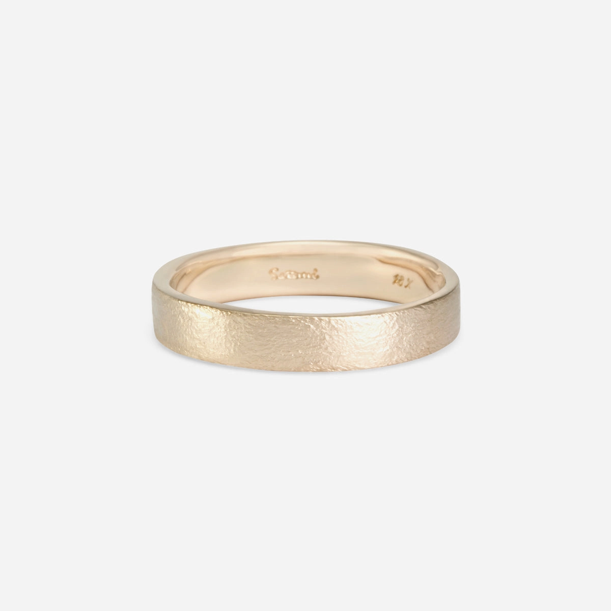 4.2mm Square Gilded Band | MR0117