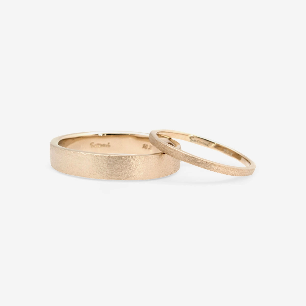4.2mm Square Gilded Band | MR0117