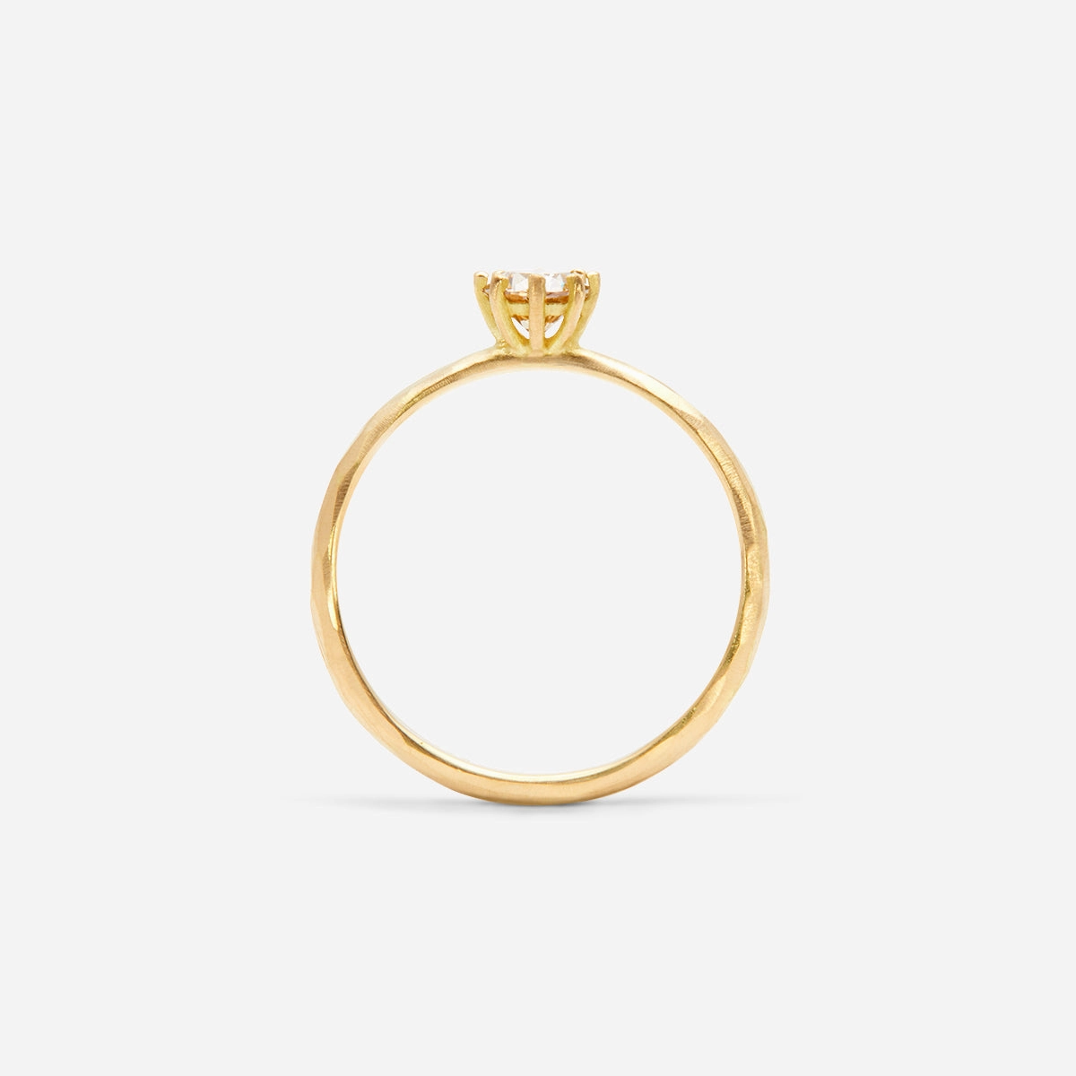 4.5mm Brown Diamond Blooming Ring | R19005BR