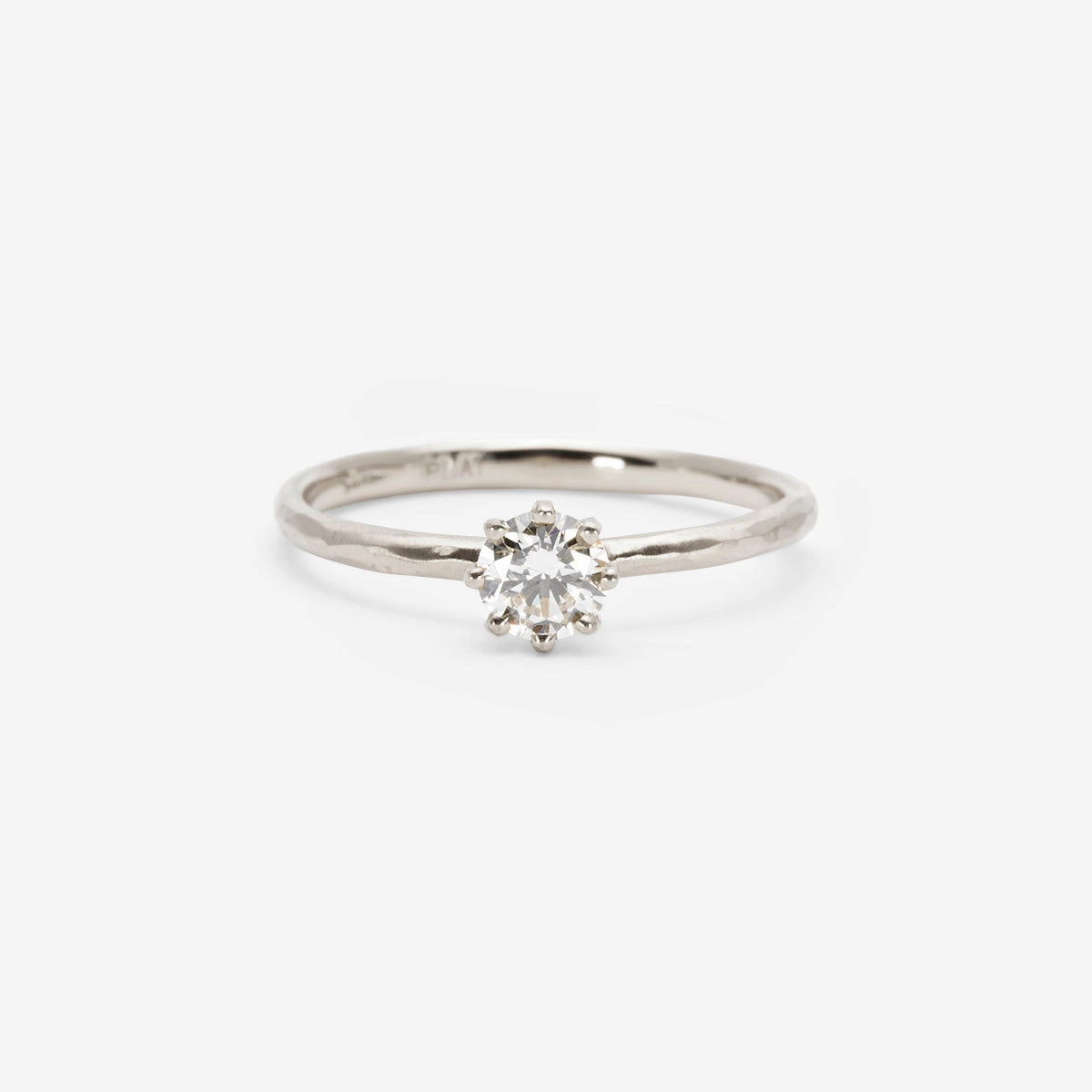 4.5mm White Diamond Blooming Ring | R19005W