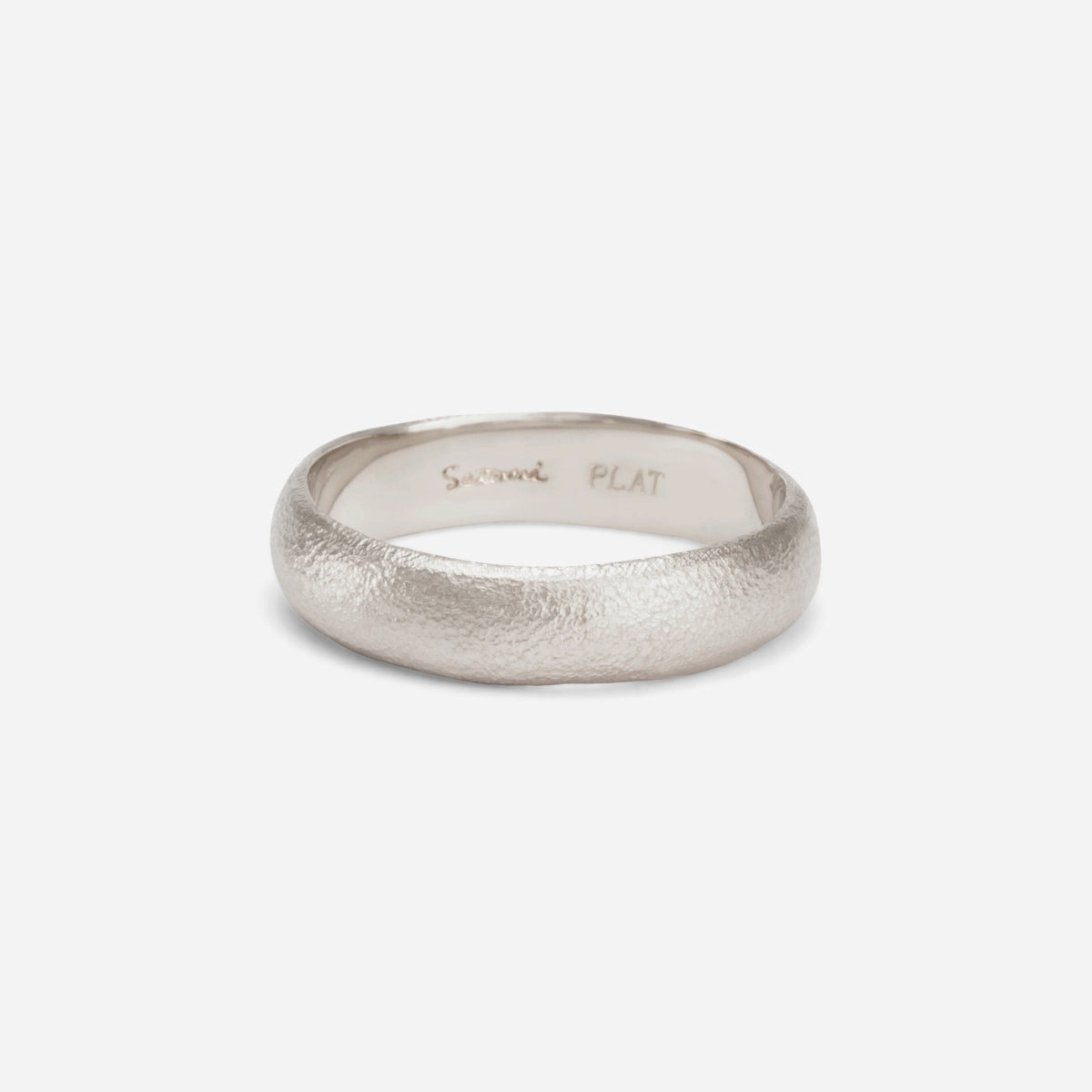 4.8mm Rough Rounded Band | MR0113