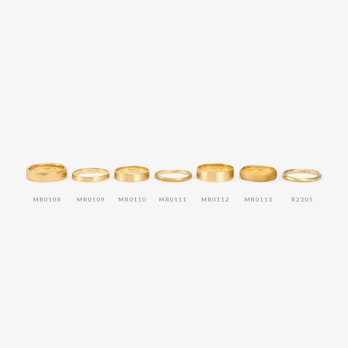 4.8mm Rough Rounded Band | MR0113