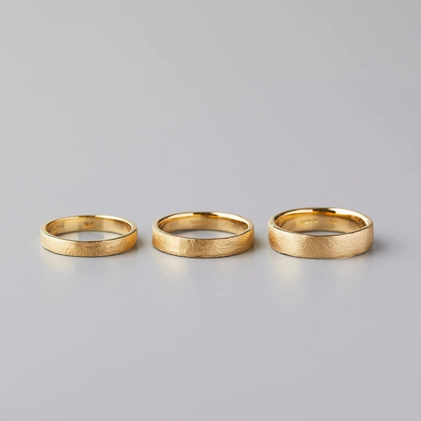 5.4mm Square Gilded Band | MR0127