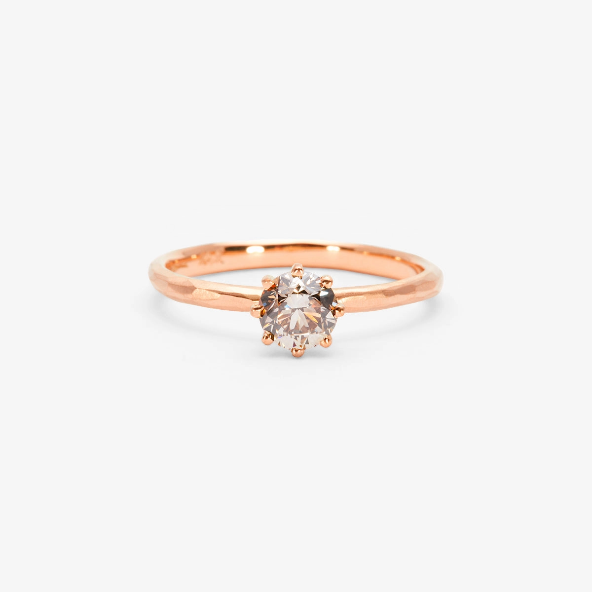5mm Brown Diamond Blooming Ring | R19006BR