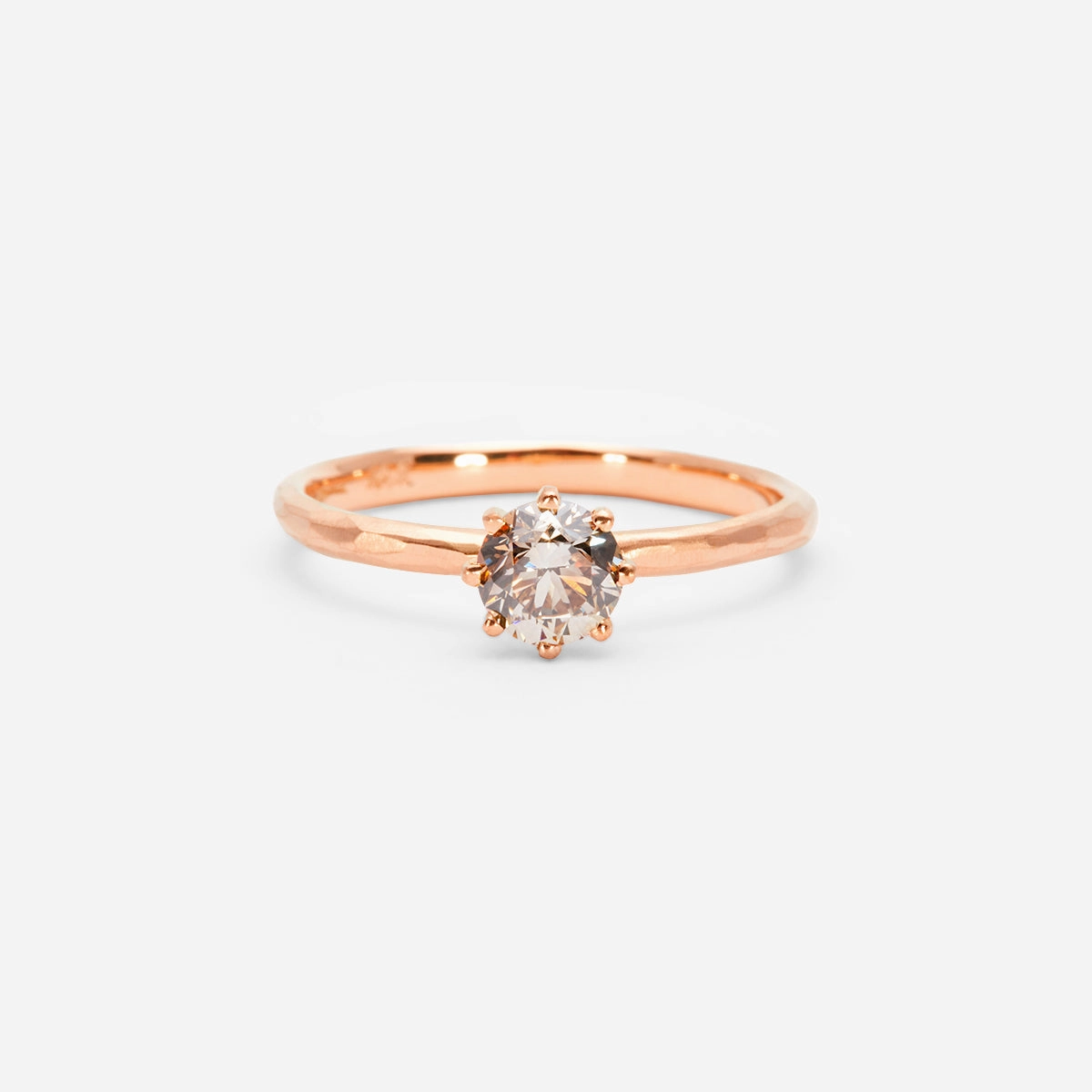 5mm Brown Diamond Blooming Ring | R19006BR