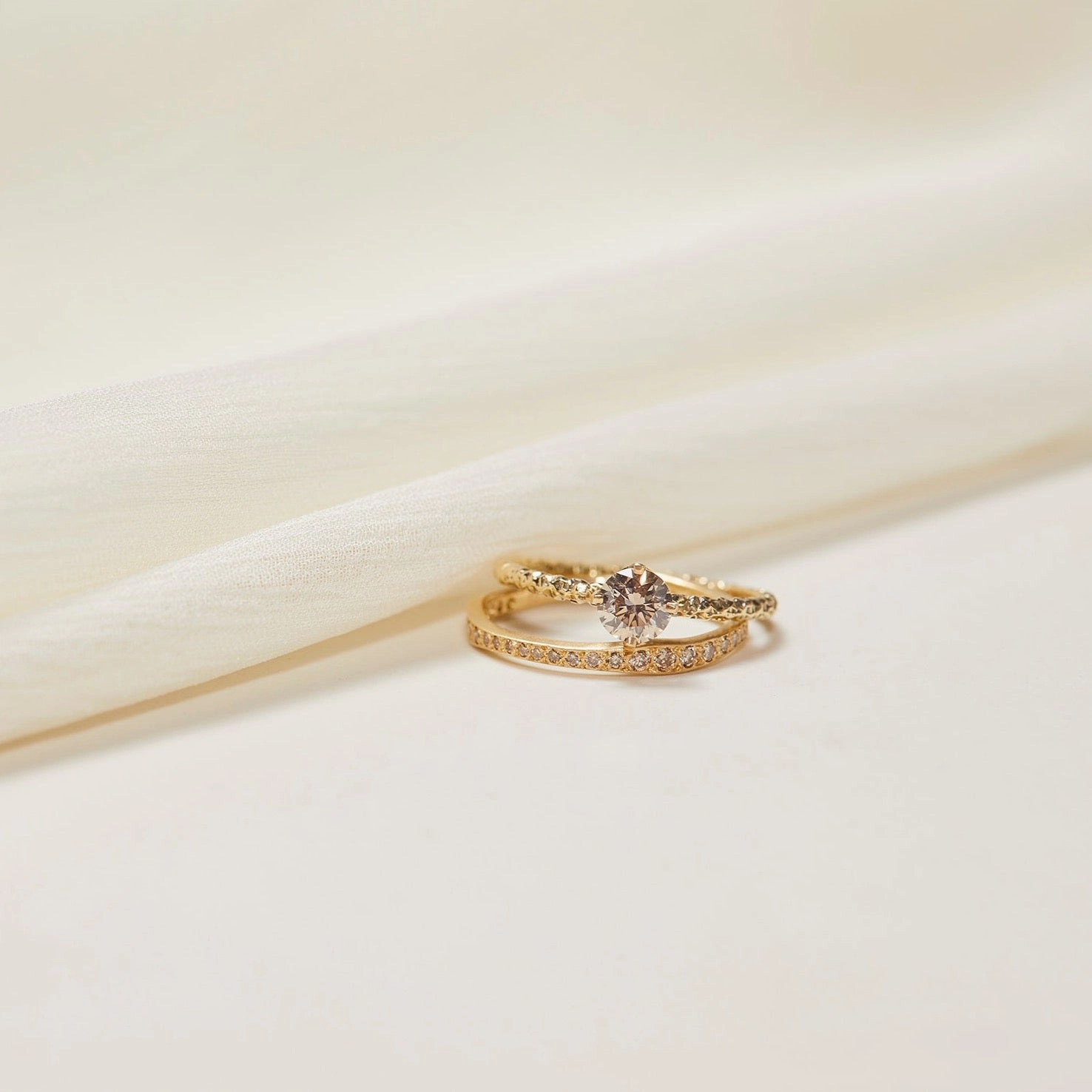 5mm Brown Diamond Homespun Solitaire Ring | R9006BR