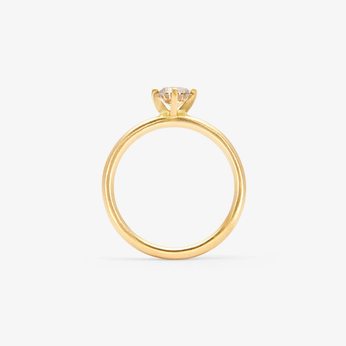5mm Brown Diamond Noble Ring | R11706BR