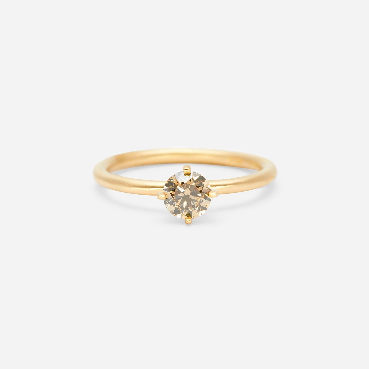 5mm Brown Diamond Noble Ring | R11706BR