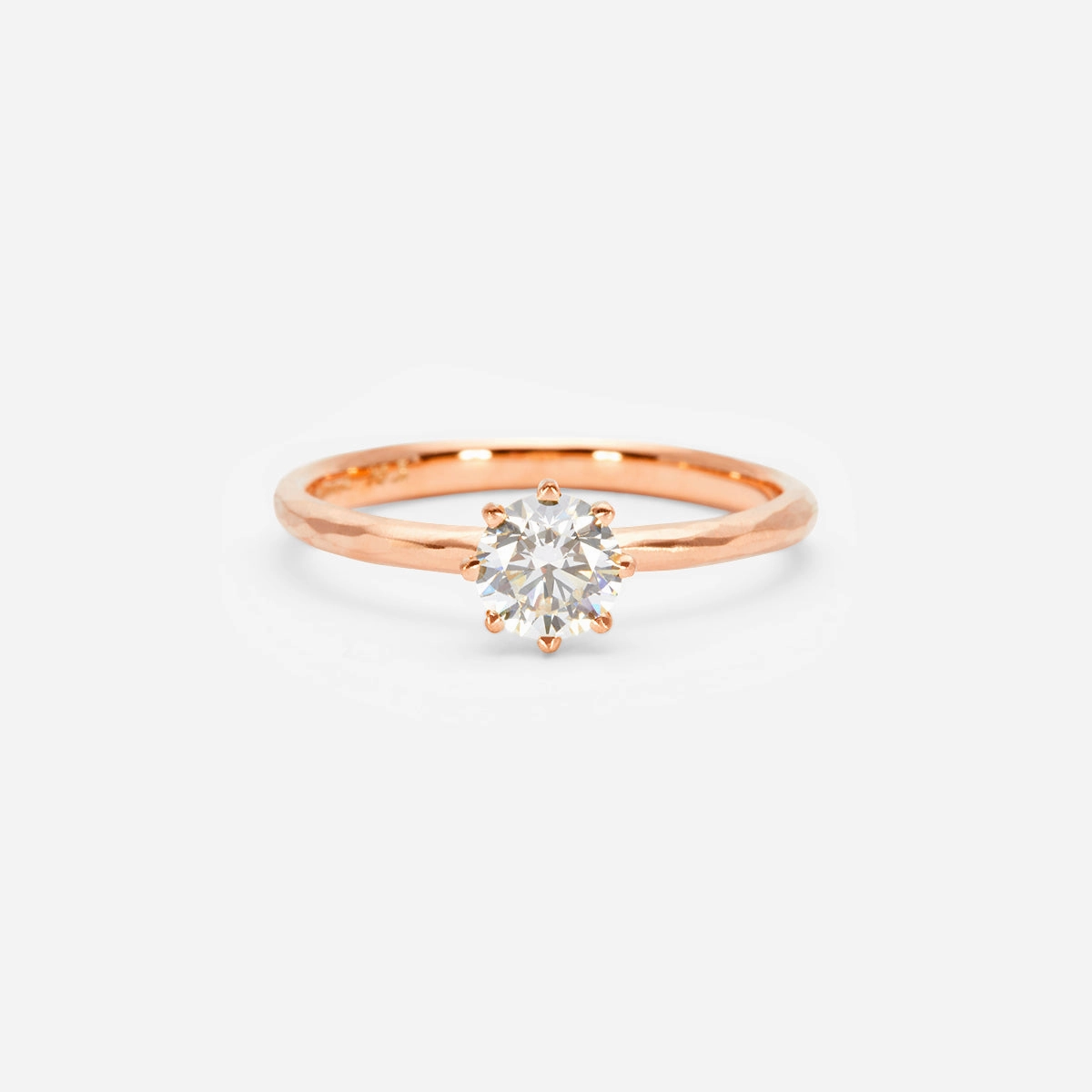 5mm White Diamond Blooming Ring | R19006W