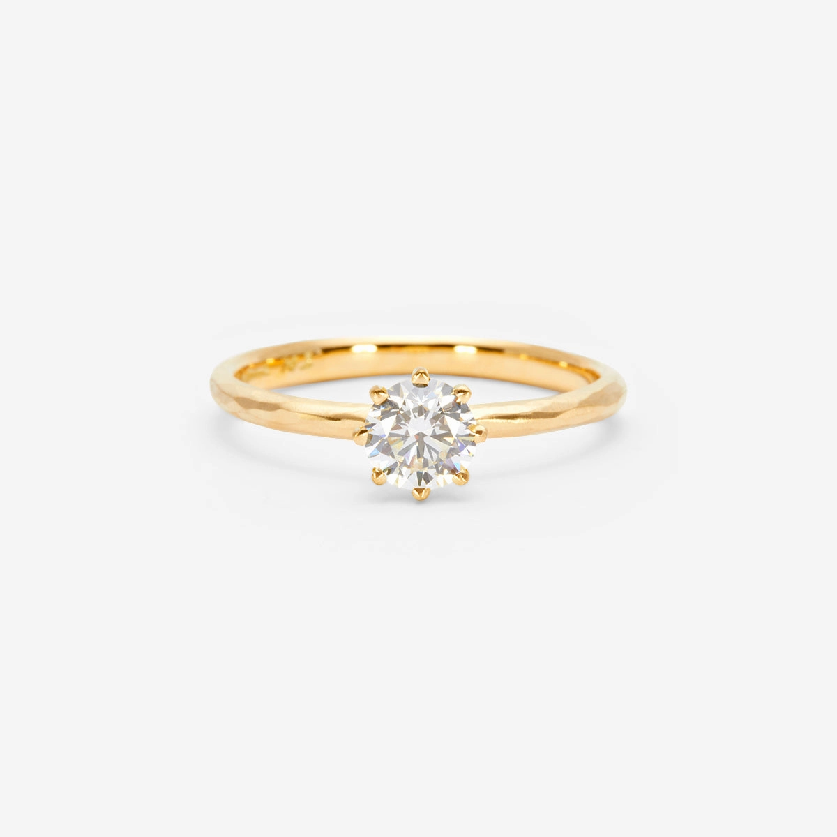 5mm White Diamond Blooming Ring | R19006W