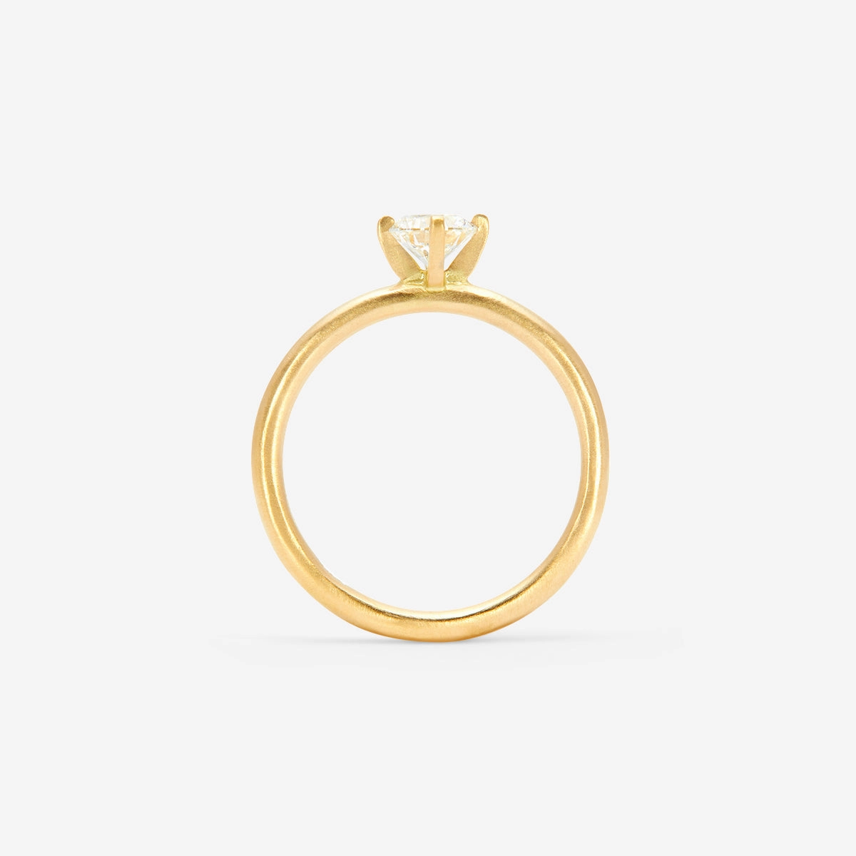 5mm White Diamond Noble Ring | R11706W