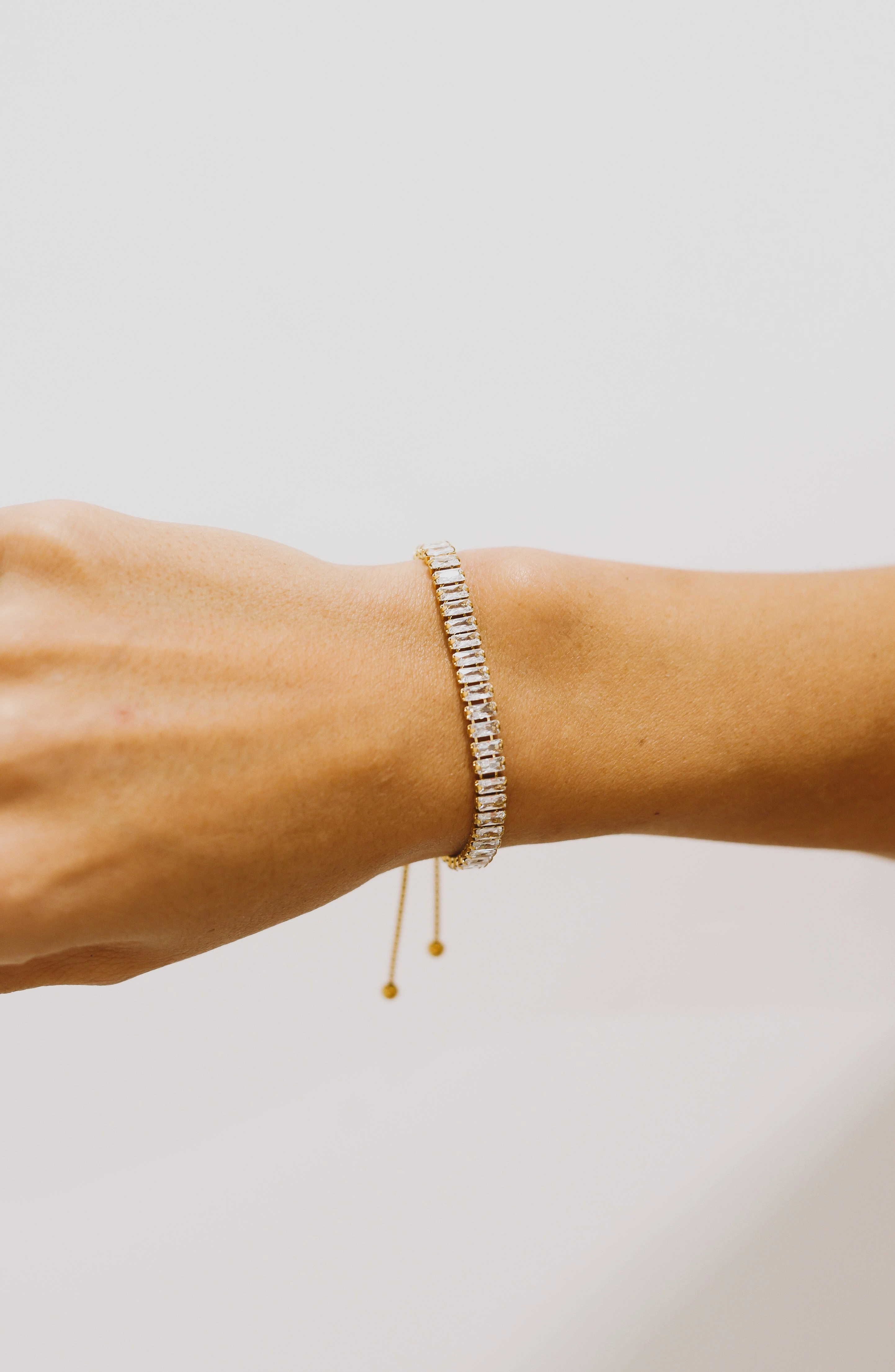 Baguette Diamond Tennis Bracelet