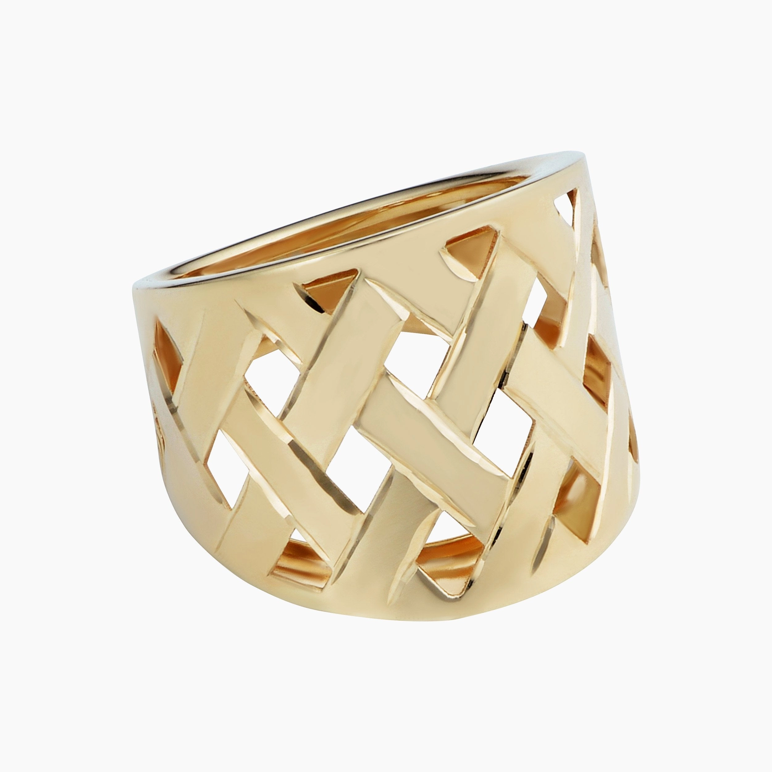 Basket Weave Ring