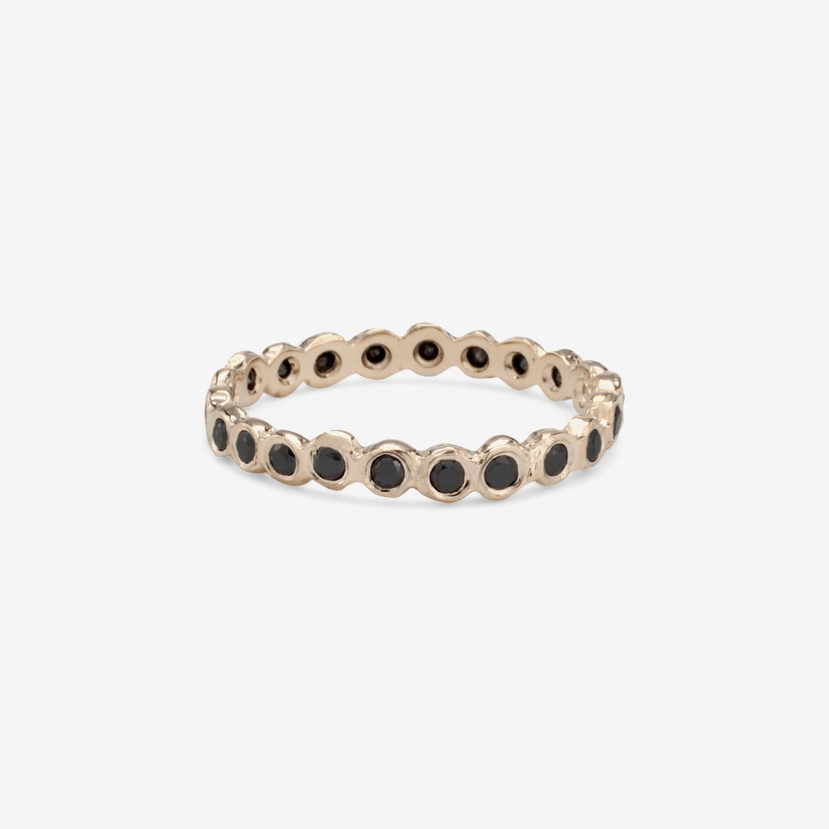 Black Diamond Circle Eternity Band | R1101BK