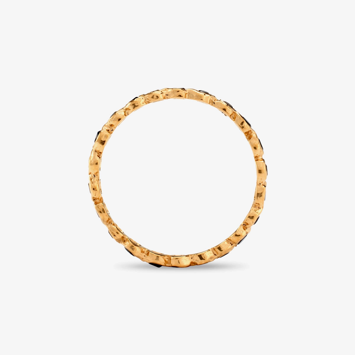 Black Diamond Circle Eternity Band | R1101BK