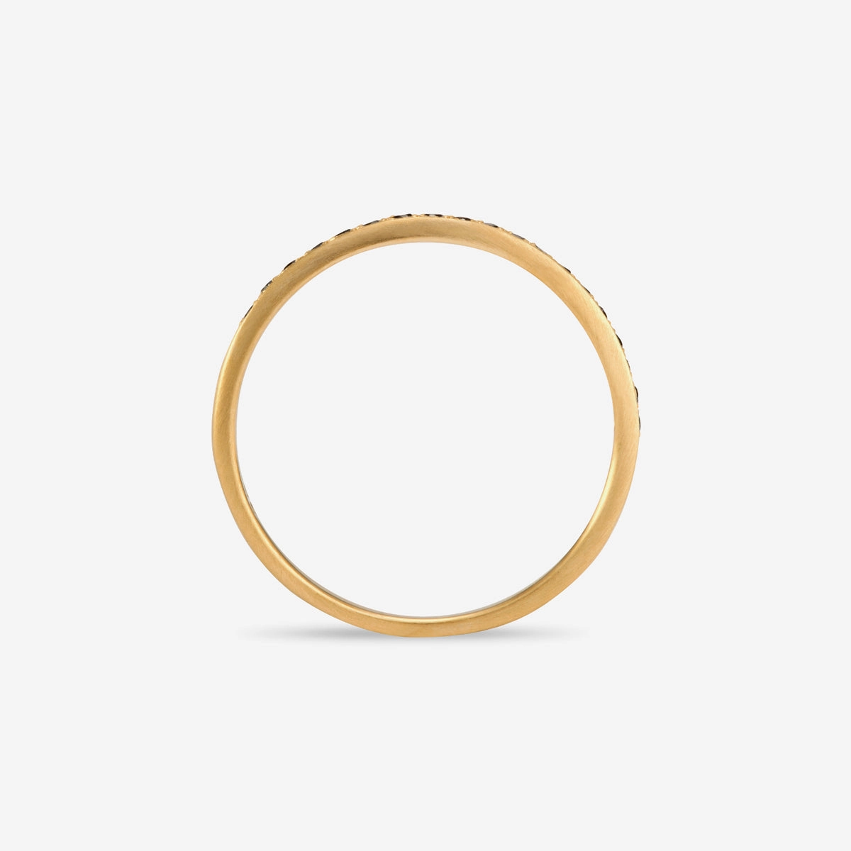 Black Diamond Half-Eternity Band | R0207BK