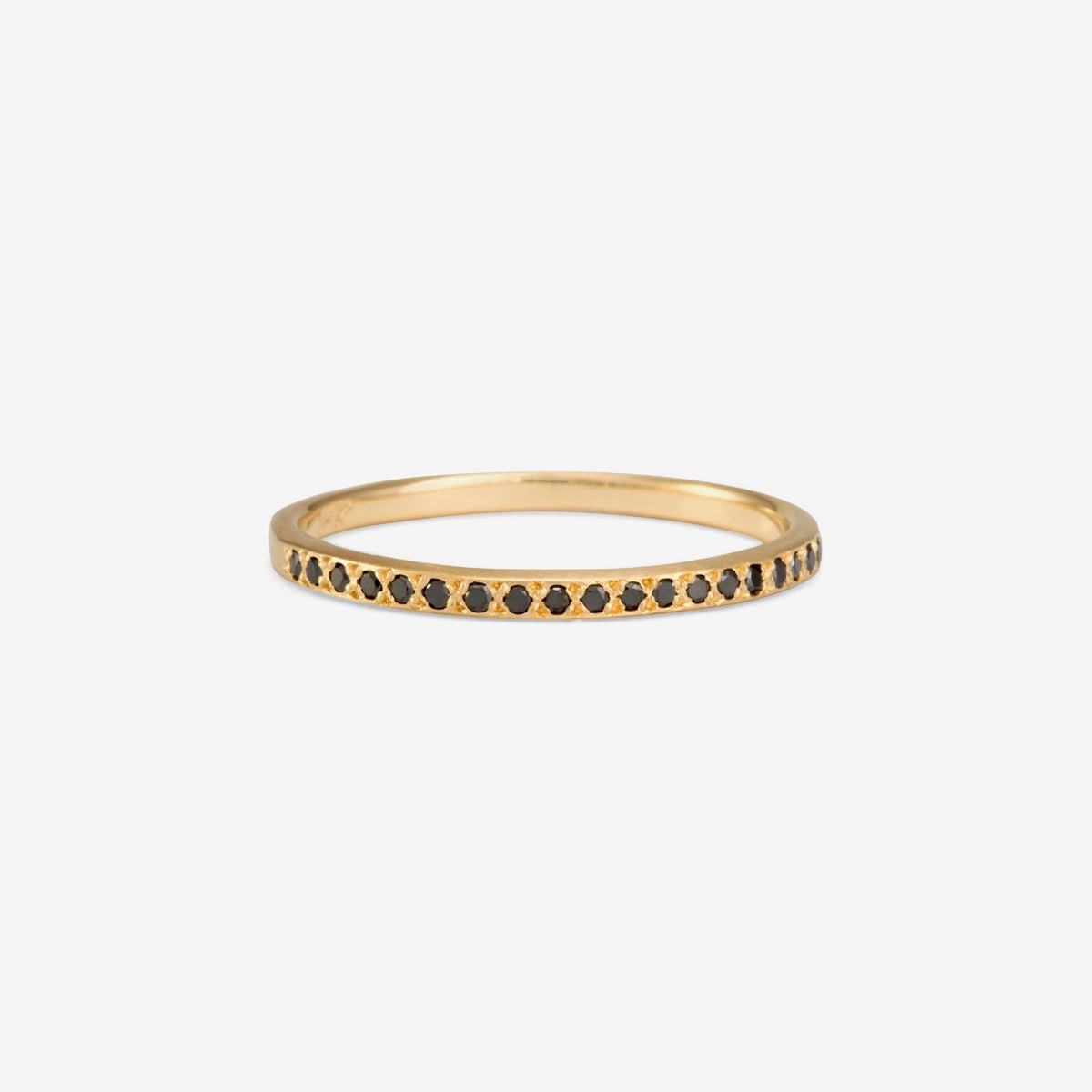 Black Diamond Half-Eternity Band | R0207BK