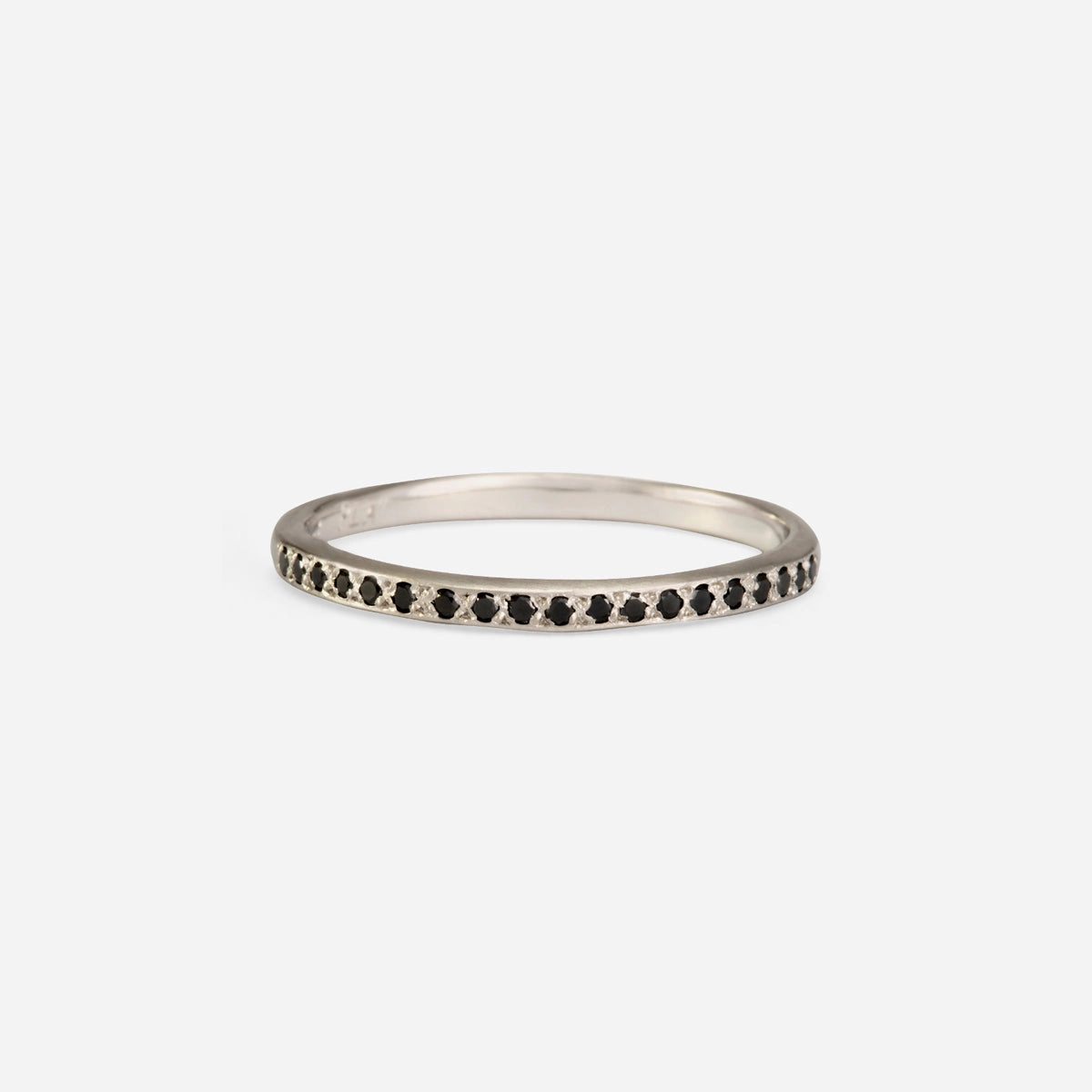 Black Diamond Half-Eternity Band | R0207BK
