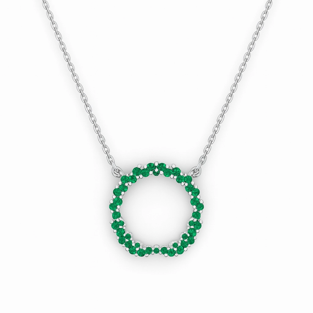 BOZ Forever CZ Necklace In 925 Sterling Silver