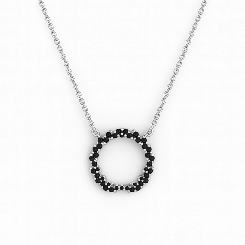 BOZ Forever CZ Necklace In 925 Sterling Silver