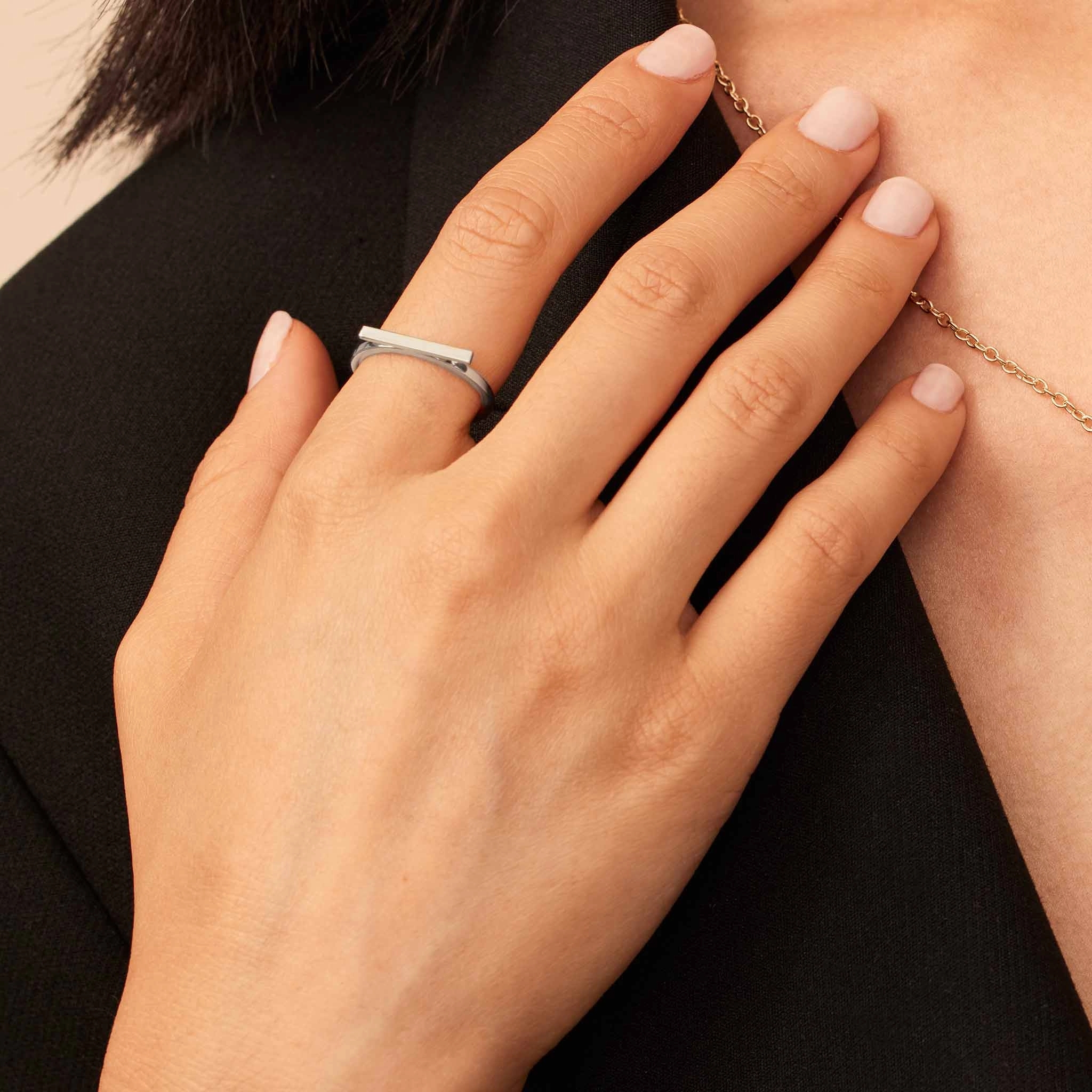 Brooklyn Bar Ring