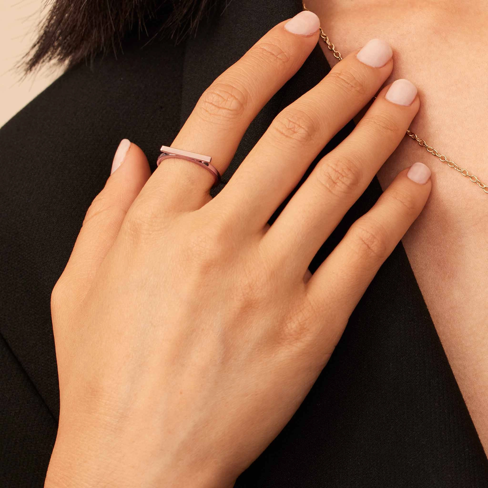 Brooklyn Bar Ring