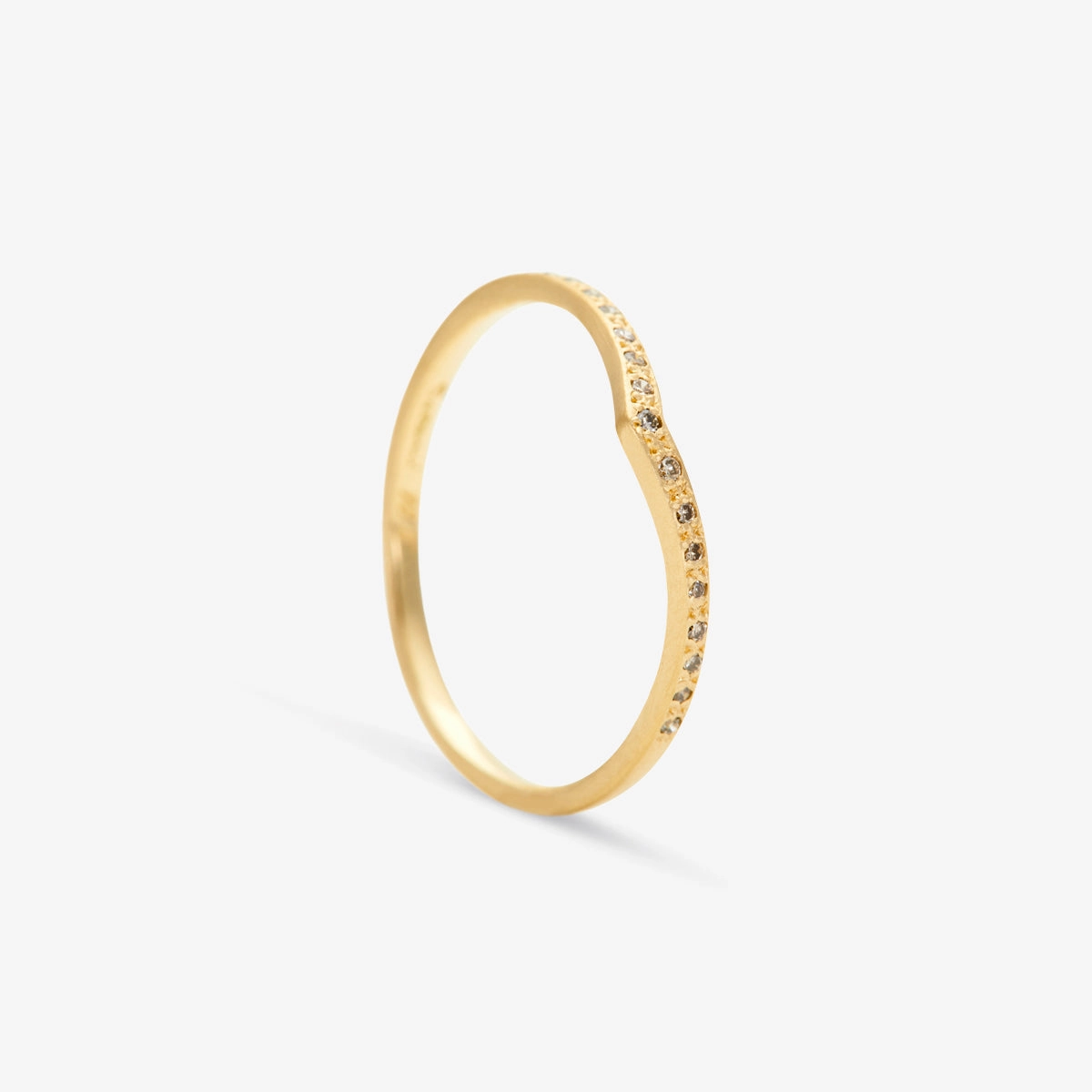 Brown Diamond Cresting Band | R9702BR