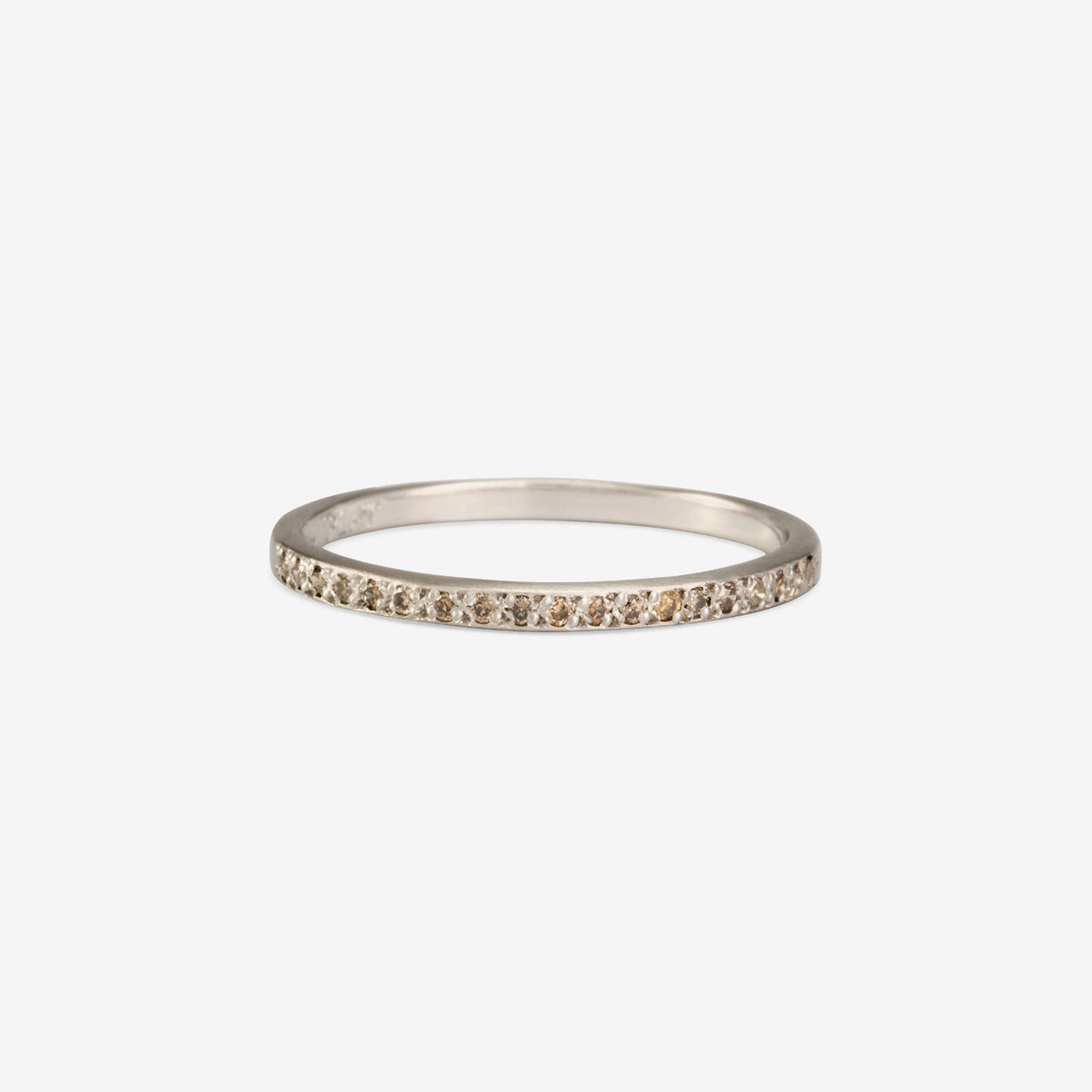 Brown Diamond Half-Eternity Band | R0207BR