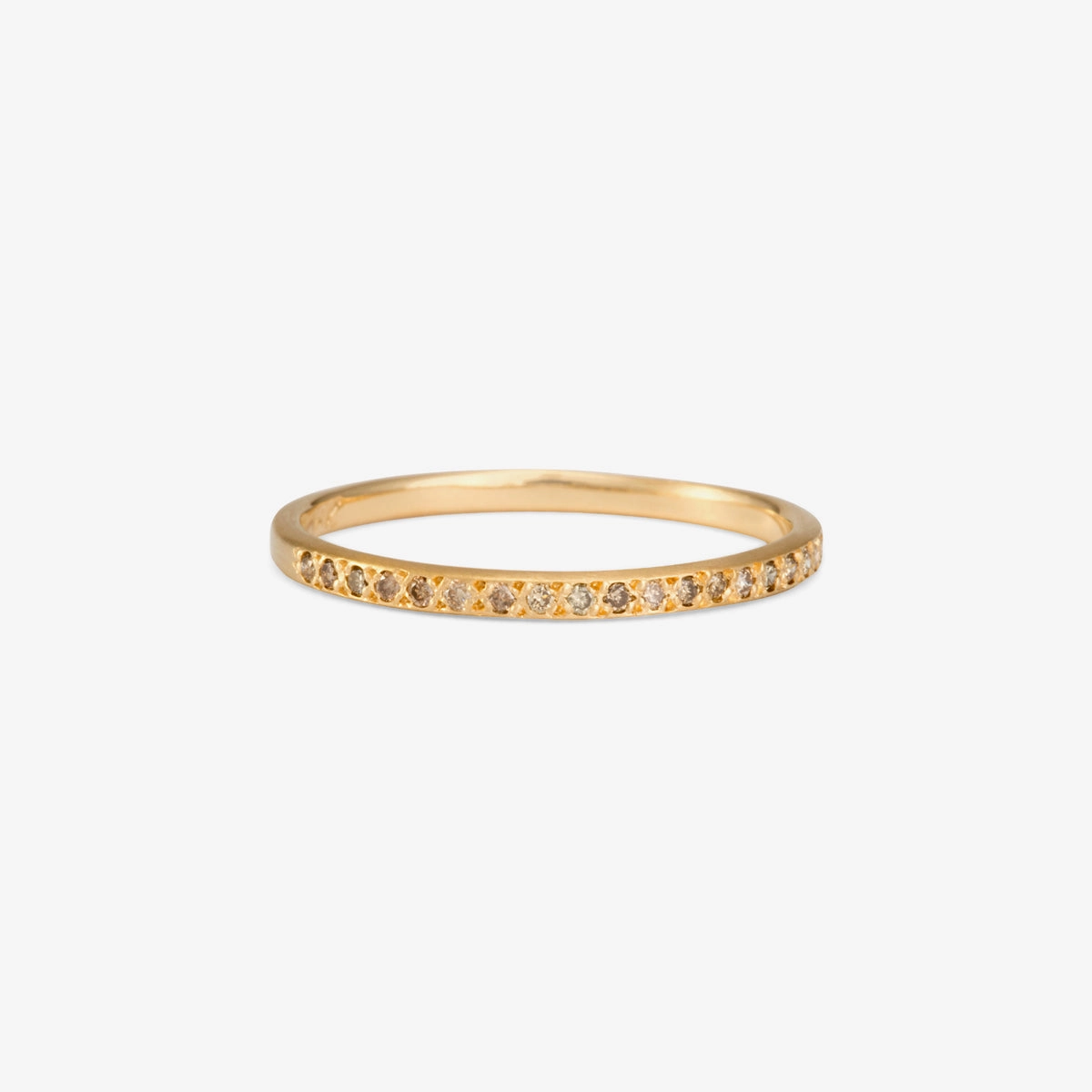 Brown Diamond Half-Eternity Band | R0207BR