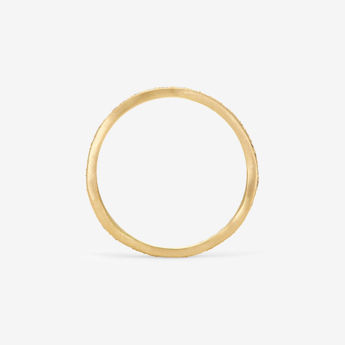 Brown Diamond Ripple Eternity Band | R10003BR