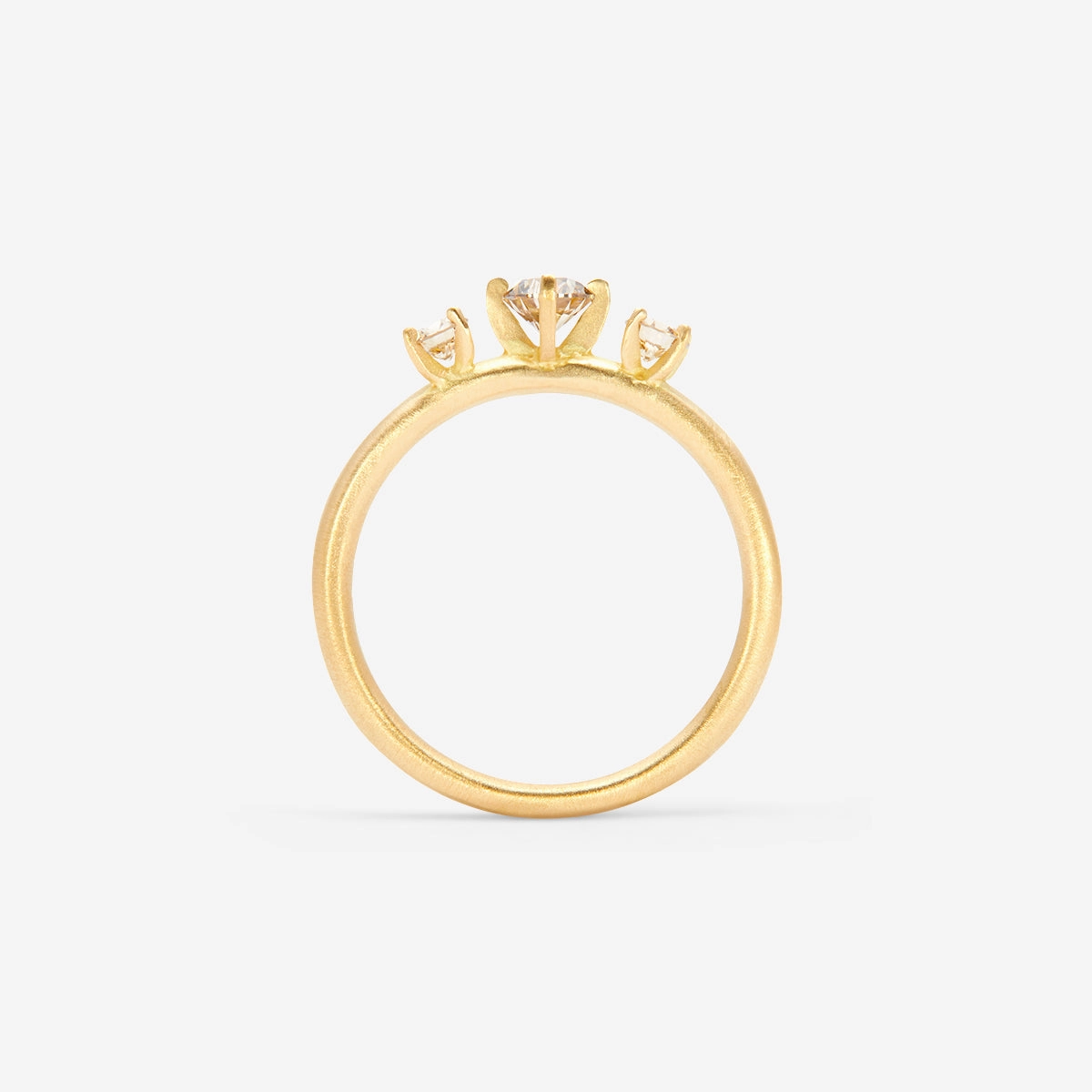 Brown Diamond Trinity Ring | R11701BR