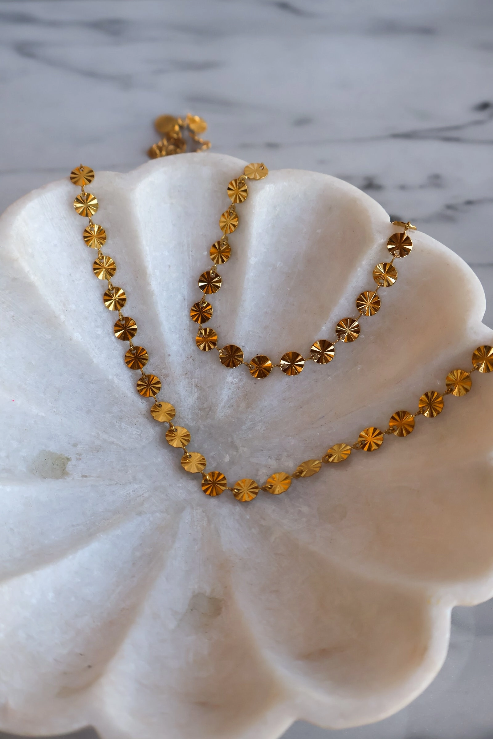 Burst Coin Necklace