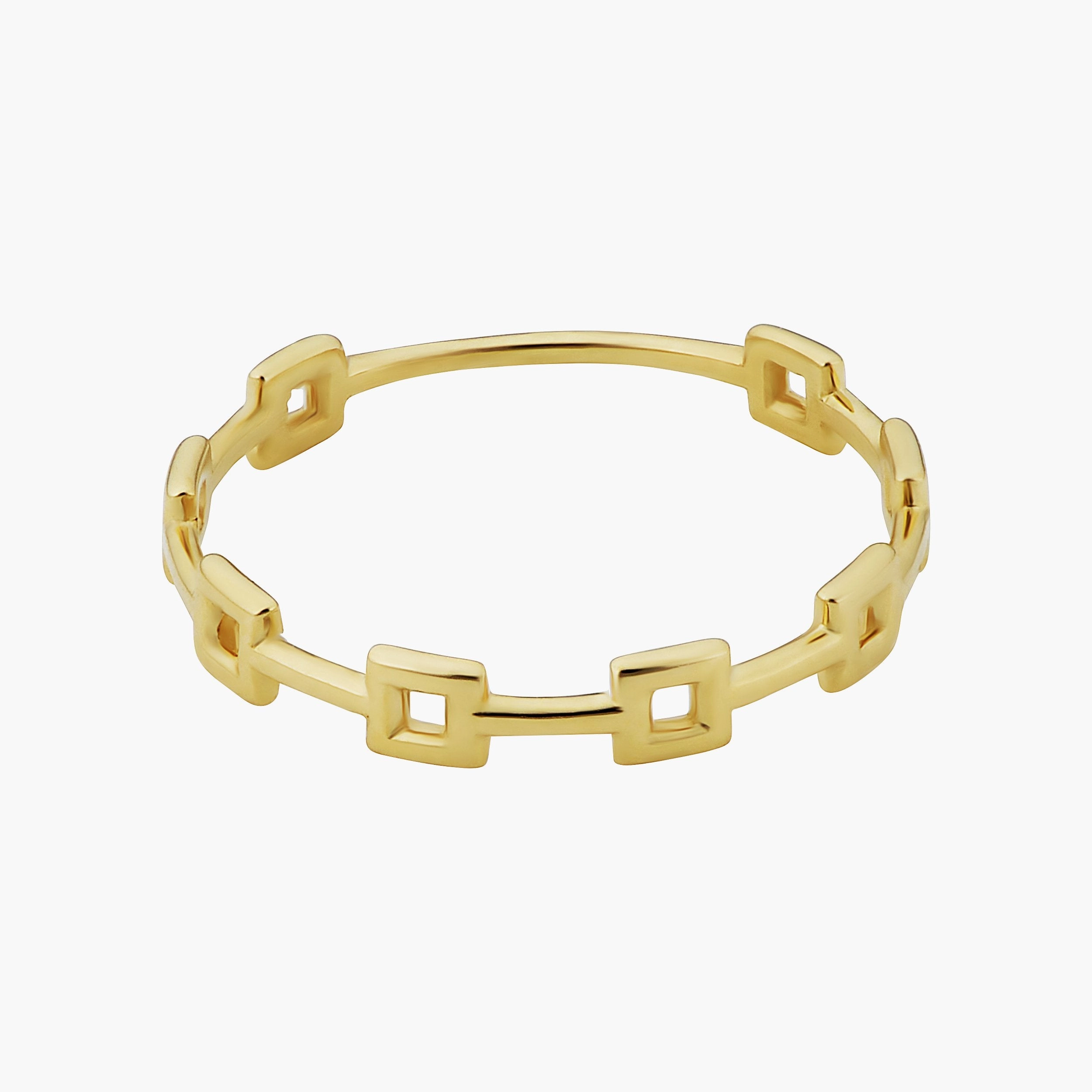 Buttoned-Up Ring