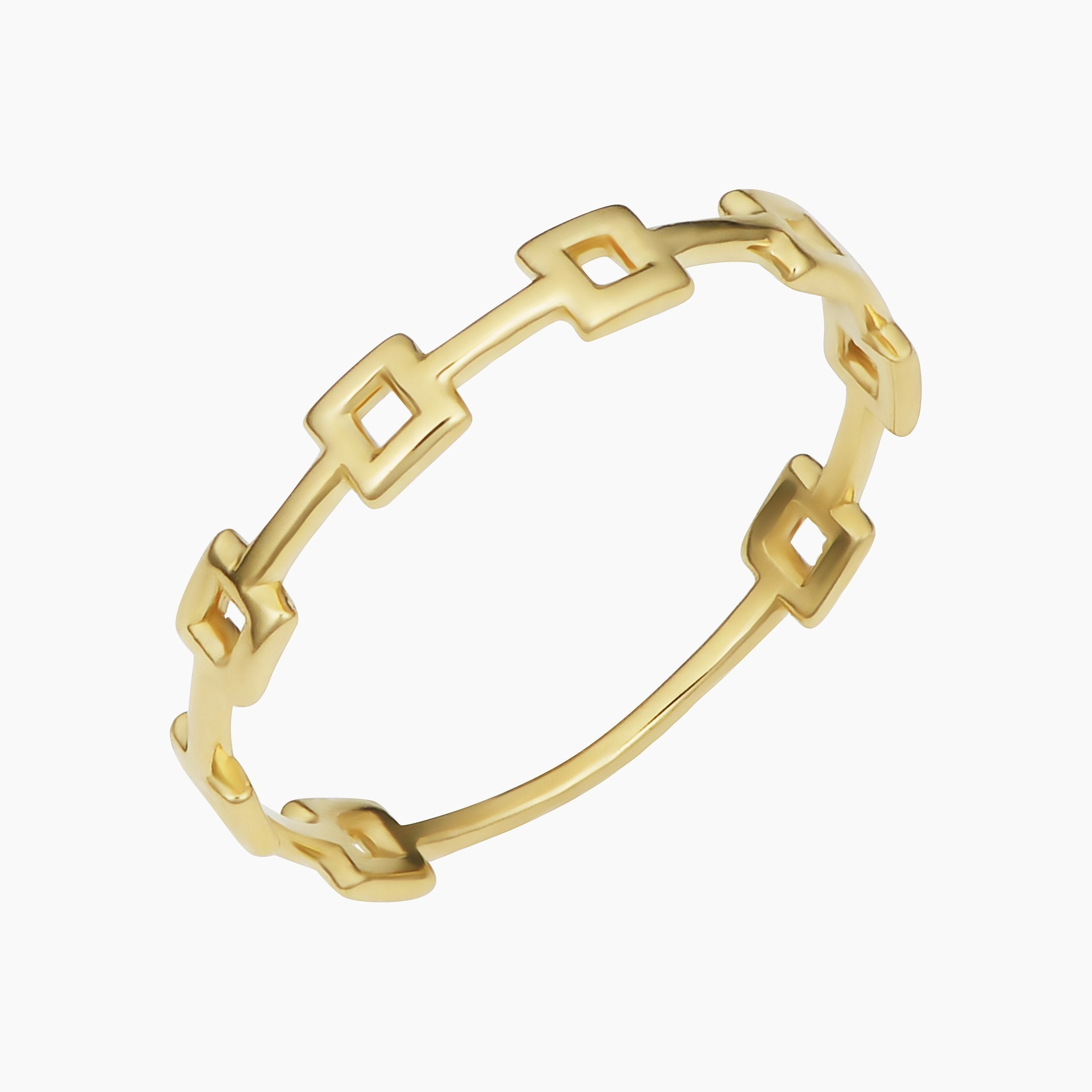 Buttoned-Up Ring