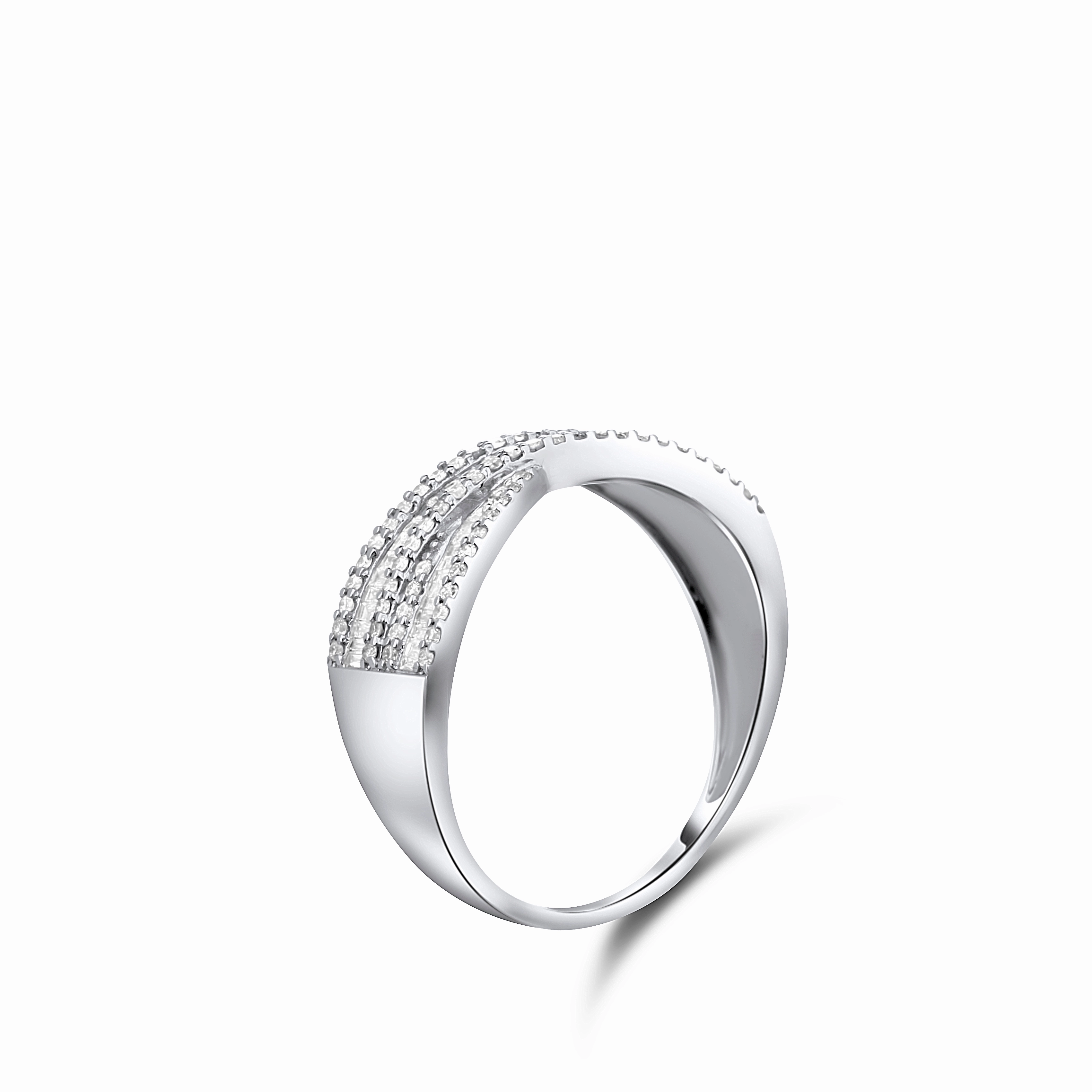 Camille Diamond Band in 18K Gold