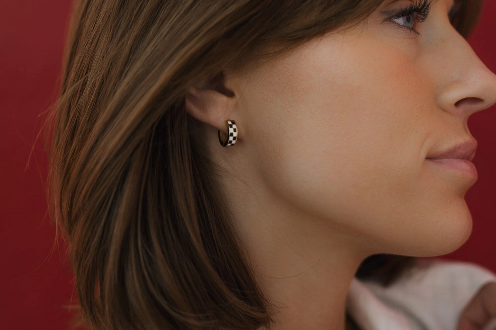 Checkered Hoops