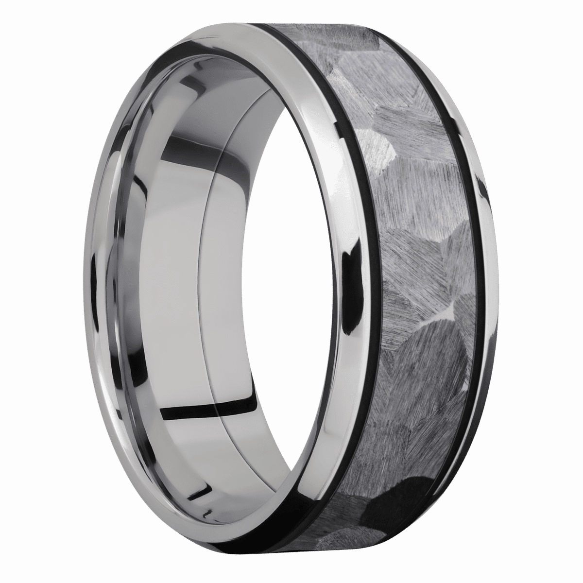 Cobalt Chrome with Polish , Polish Finish and Tantalum Inlay