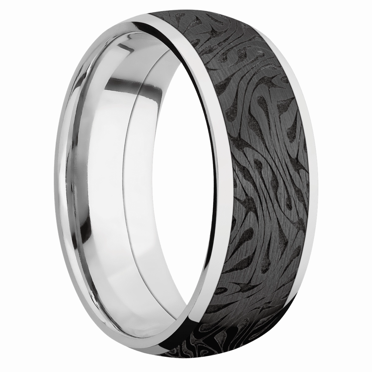 Cobalt Chrome with Polish Finish and Zirconium Inlay