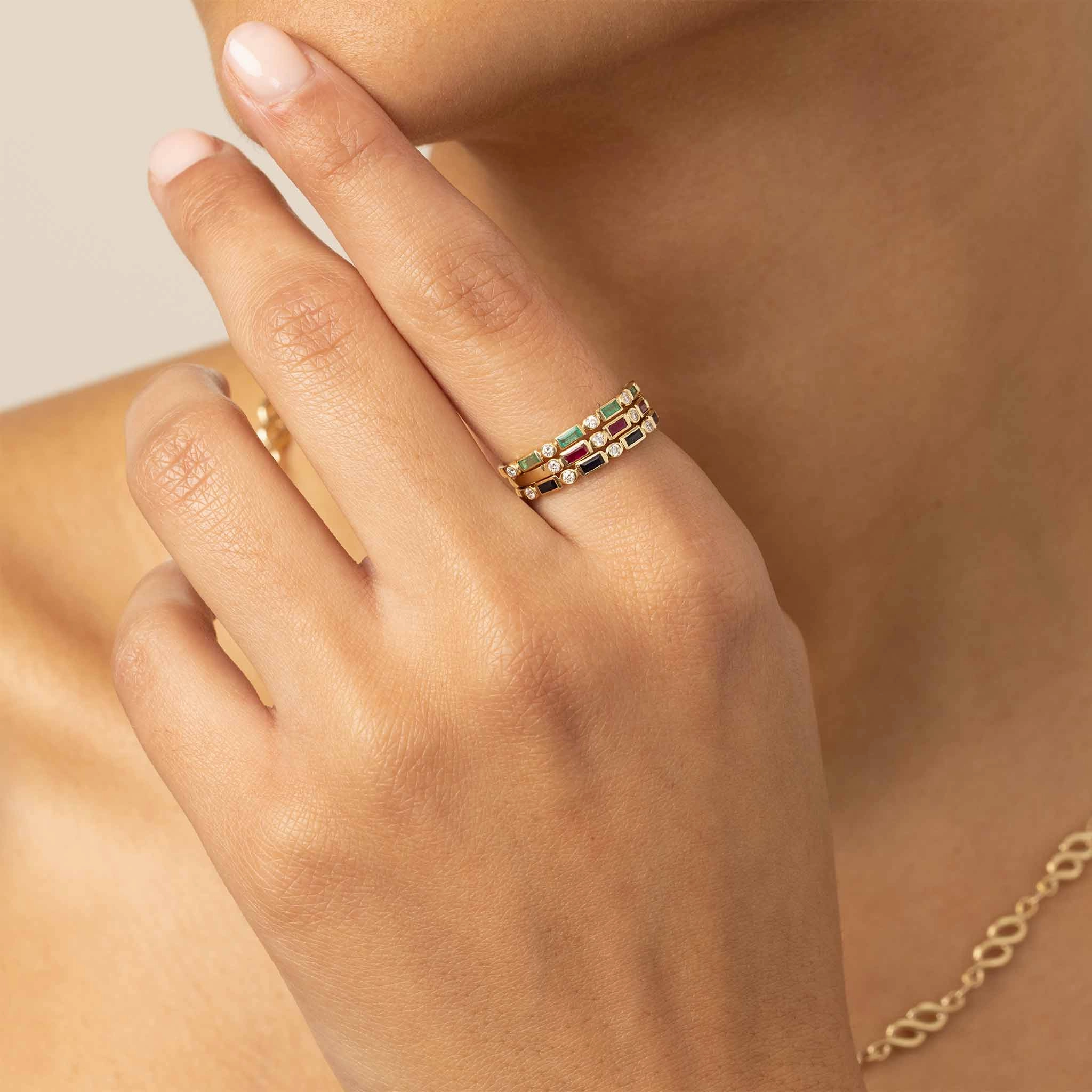 Crown Jewels Diamond Ring