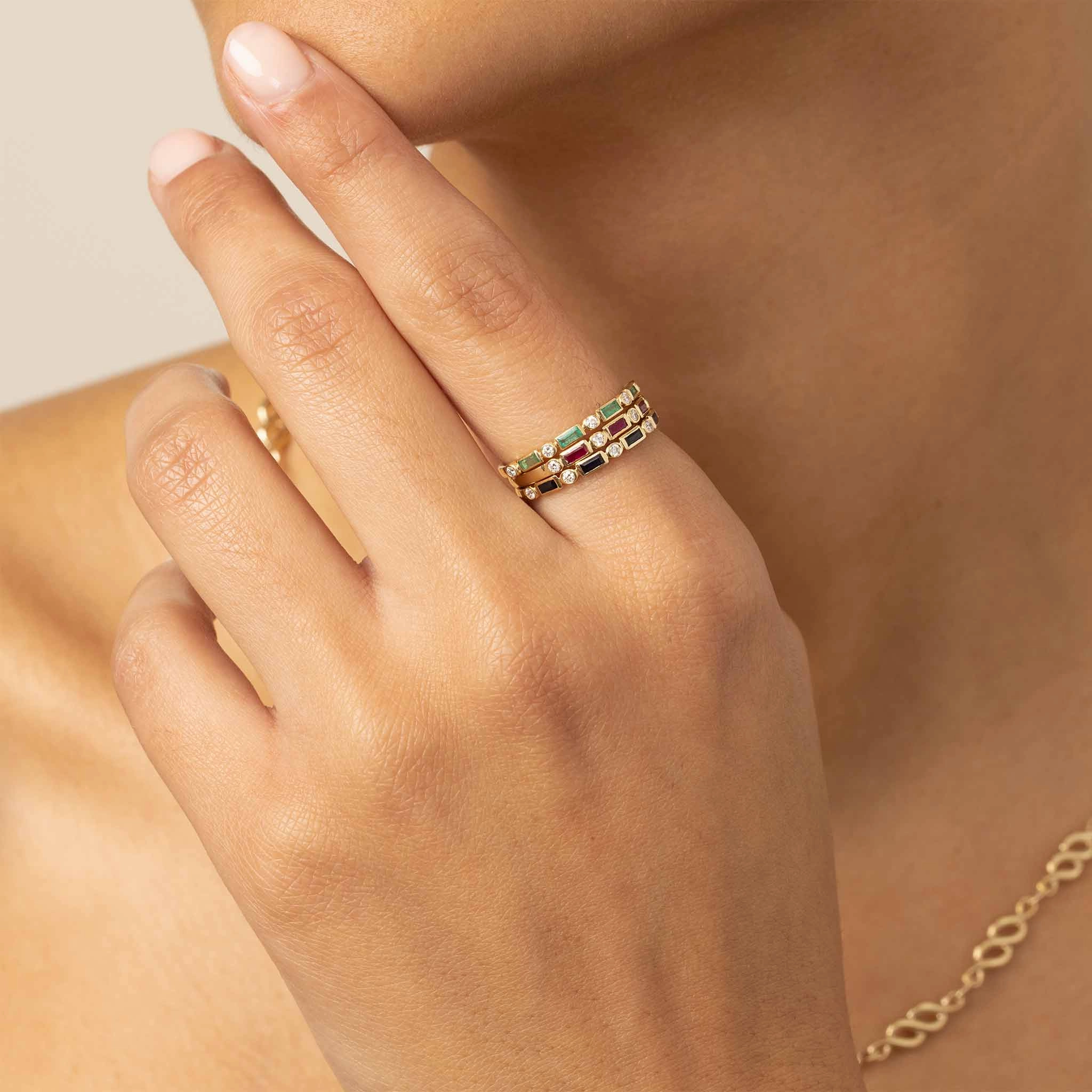 Crown Jewels Diamond Ring