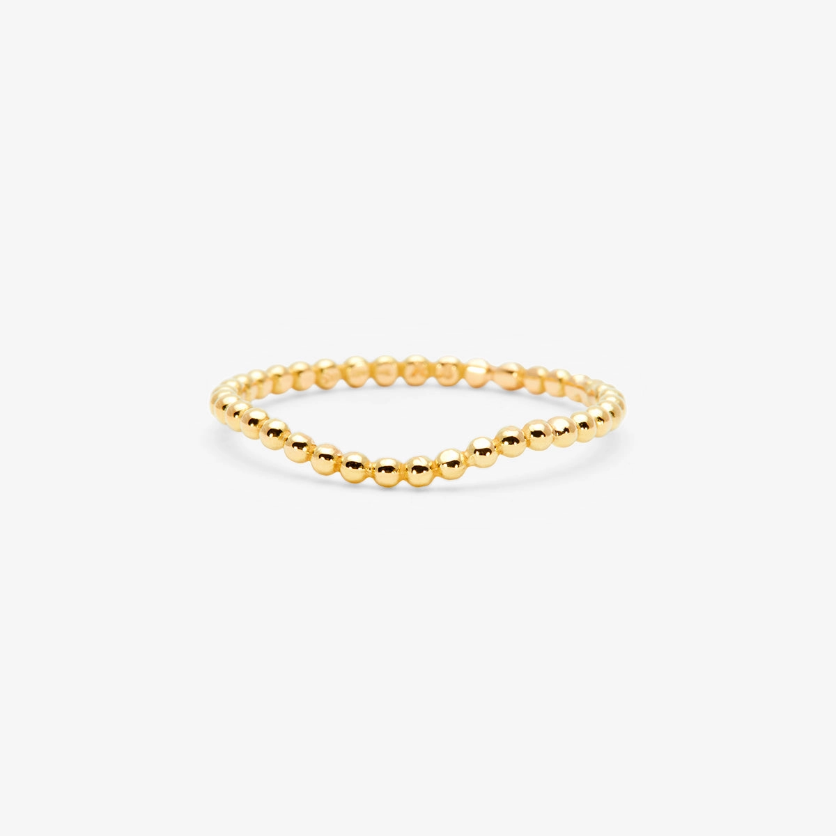 Curved Beaded Band | R26001